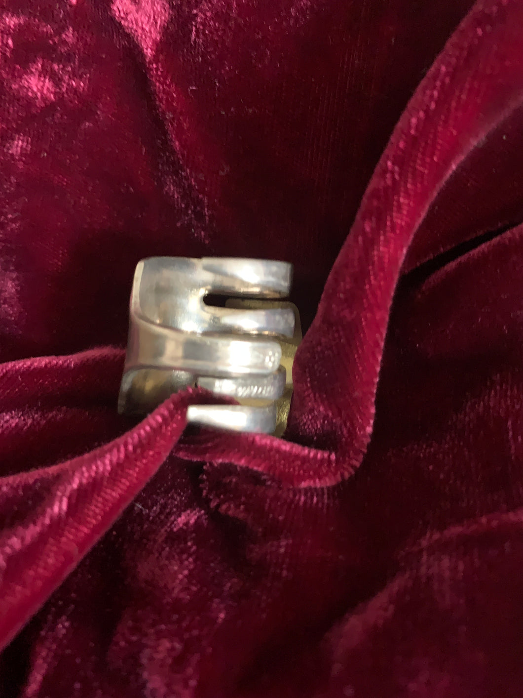 Silver Fork Ring